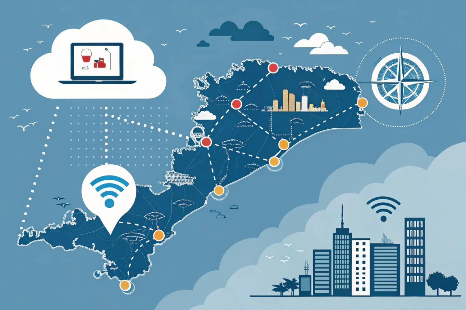 Mapa das Vagas Home Office em SC: Empresas e Setores